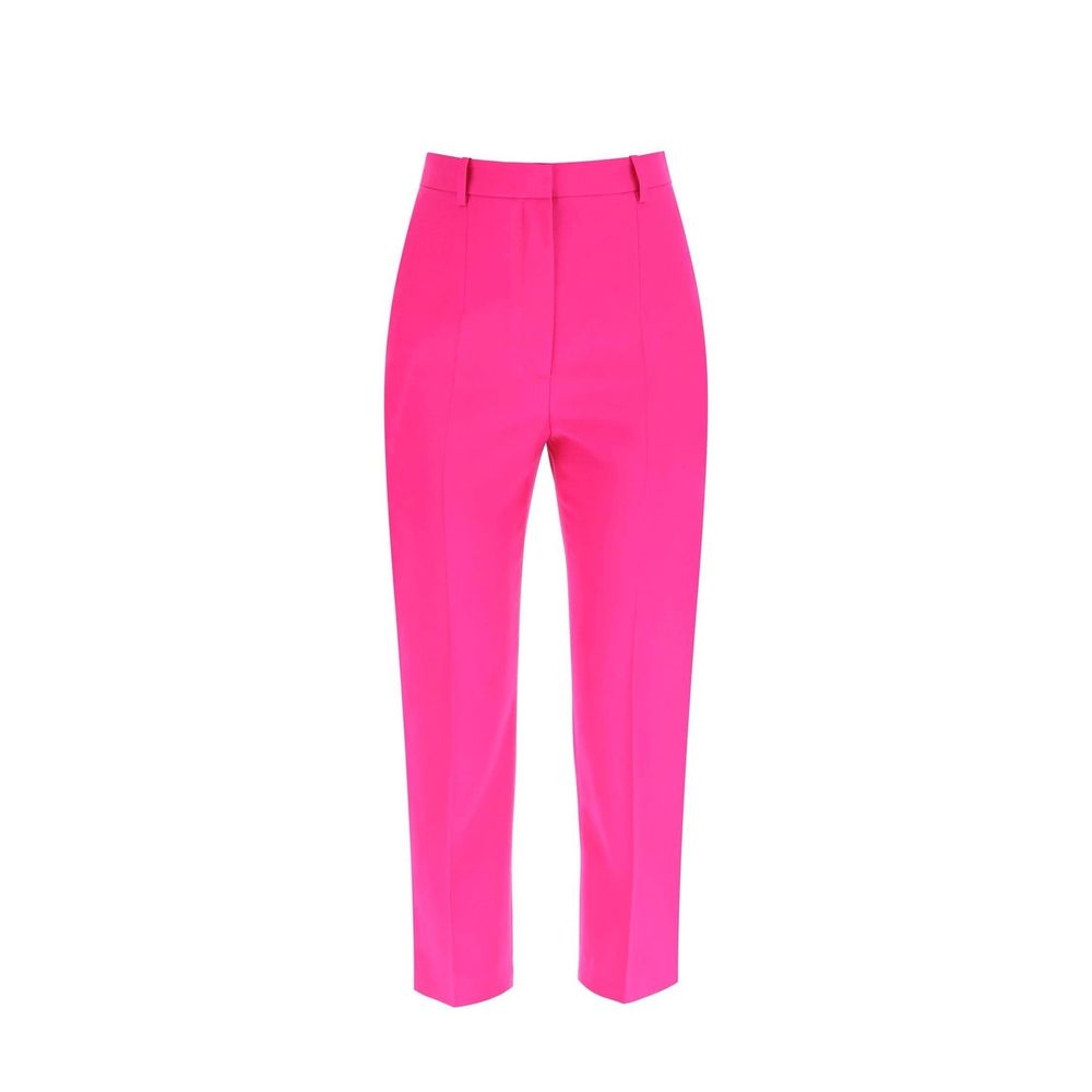 Alexander McQueen Multicolor Wool Cropped Pants Alexander McQueen