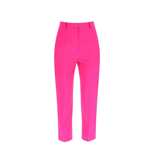 Alexander McQueen Multicolor Wool Cropped Pants Alexander McQueen