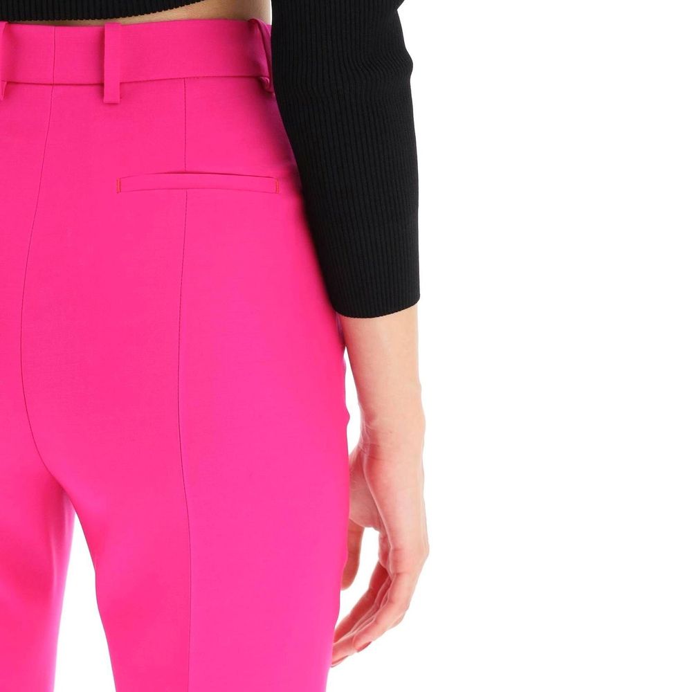 Alexander McQueen Multicolor Wool Cropped Pants Alexander McQueen