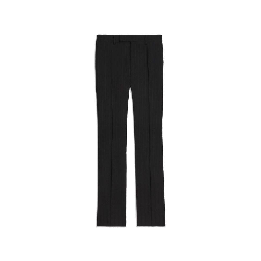 Celine Black Wool Flared Pants Celine