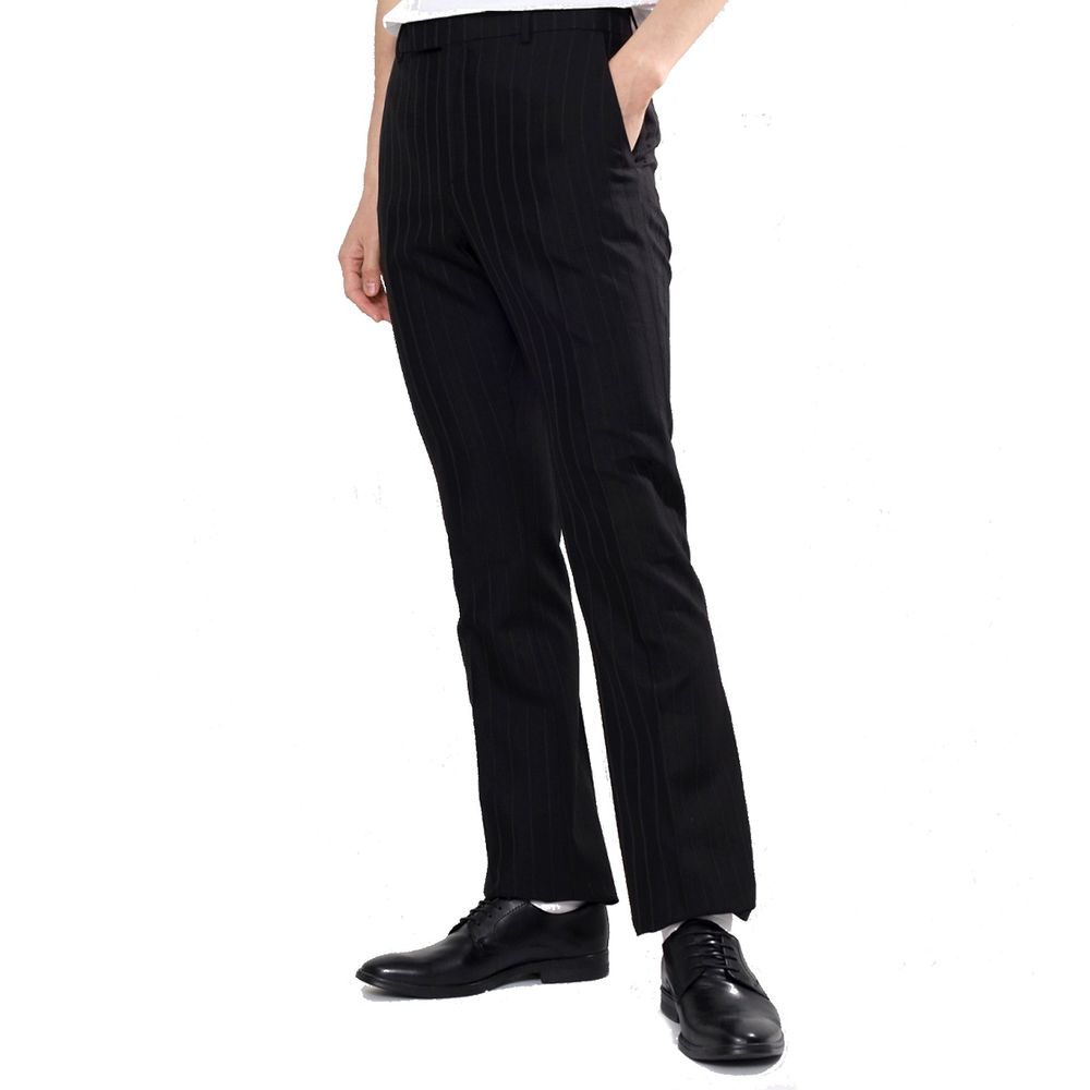 Celine Black Wool Flared Pants Celine