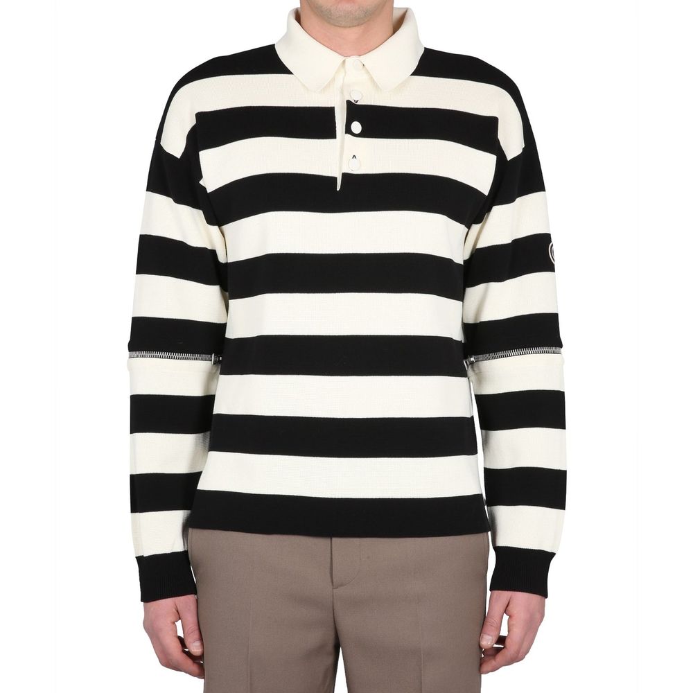 Gucci White Cotton Polo Shirt Gucci
