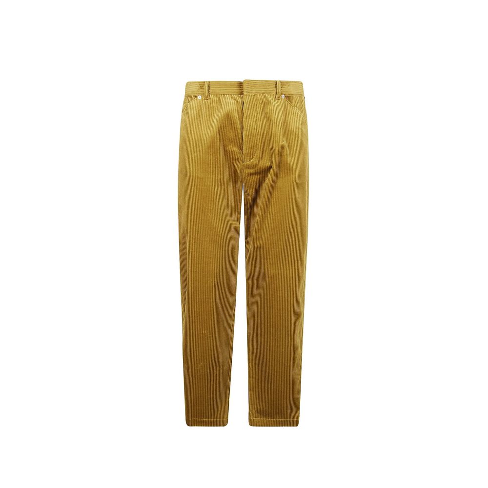 Prada Bicolor Cotton Casual Pants Prada