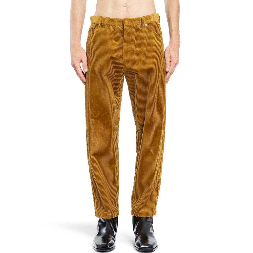 Prada Bicolor Cotton Casual Pants Prada