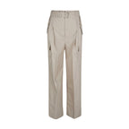 Prada Beige Cotton Cargo Pants Prada