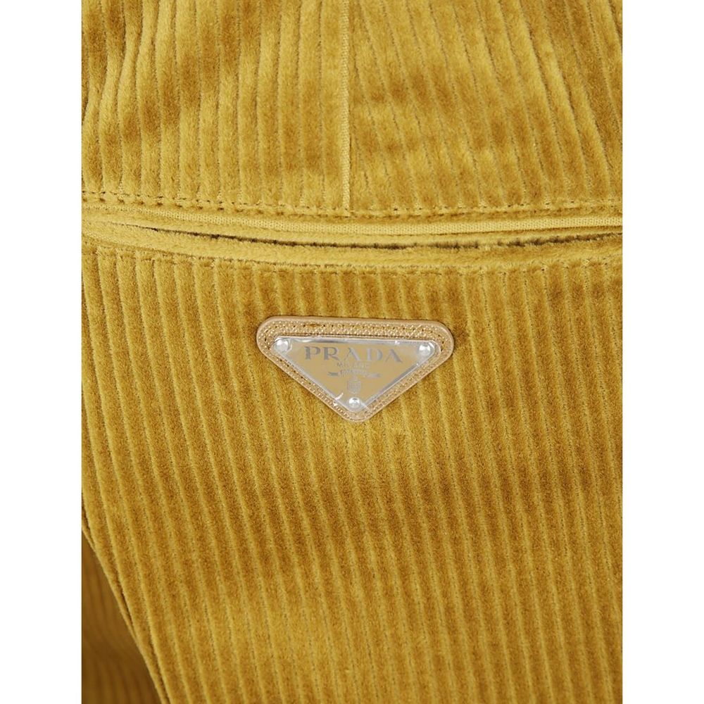 Prada Bicolor Cotton Casual Pants Prada