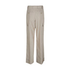 Prada Beige Cotton Cargo Pants Prada