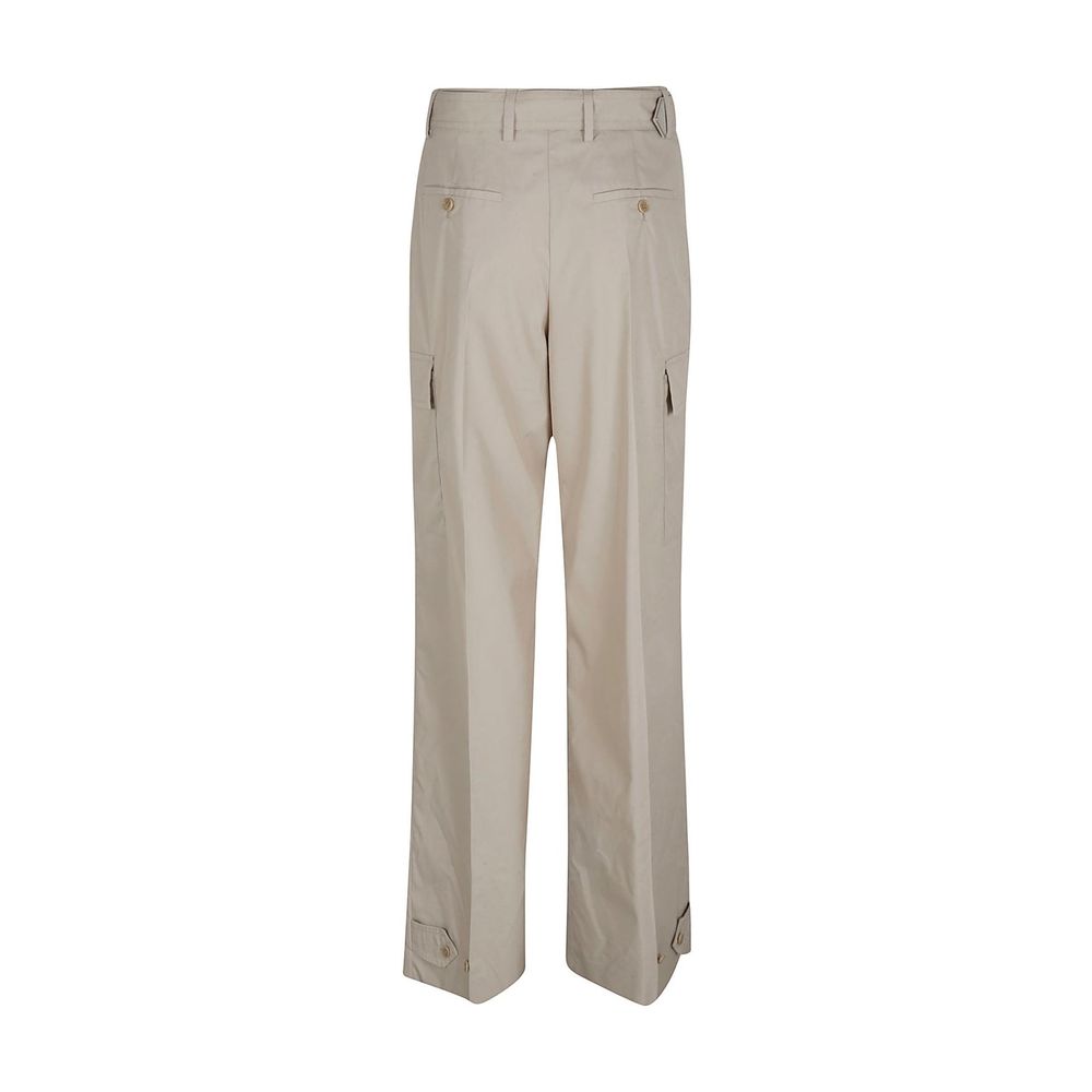Prada Beige Cotton Cargo Pants Prada