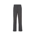 Prada Gray Virgin Wool Pants Prada