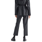 Prada Gray Virgin Wool Pants Prada