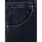 Gucci Black Cotton Jeans Denim Gucci