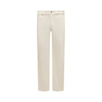 Jil Sander White Cotton Jeans Denim Jil Sander