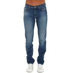 Versace Blue Cotton Jeans Denim