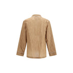 Dolce & Gabbana Beige Linen Top Sleepwear