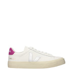 Veja White Leather Low Top Sneakers Veja