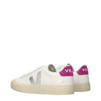 Veja White Leather Low Top Sneakers Veja