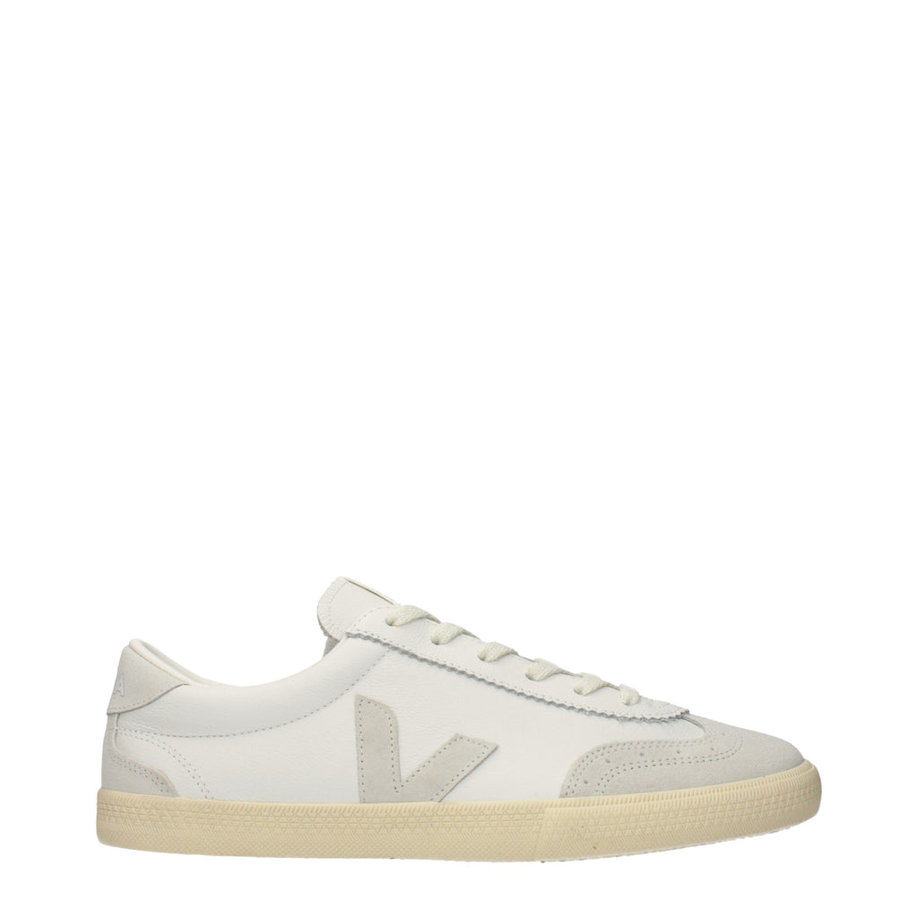 Veja White Leather Sneakers Veja
