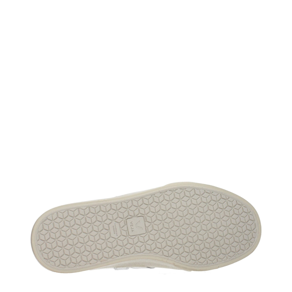 Veja White Leather Low Top Sneakers Veja
