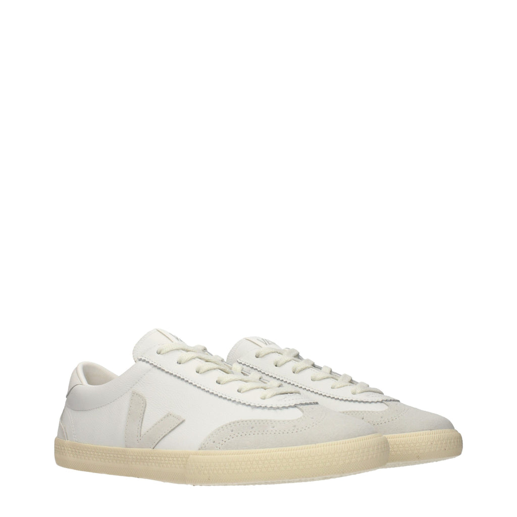 Veja White Leather Sneakers Veja