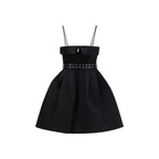 Ganni Black Polyester Casual Dress Ganni