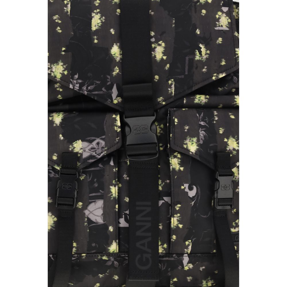 Ganni Multicolor Lurex Backpack Ganni