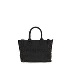 PINKO Black Raffia Shoulder Bag - Eljoys Fashion 