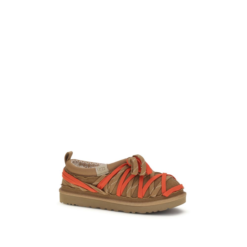 UGG Multicolor Suede Leather Strap-On Sandals UGG