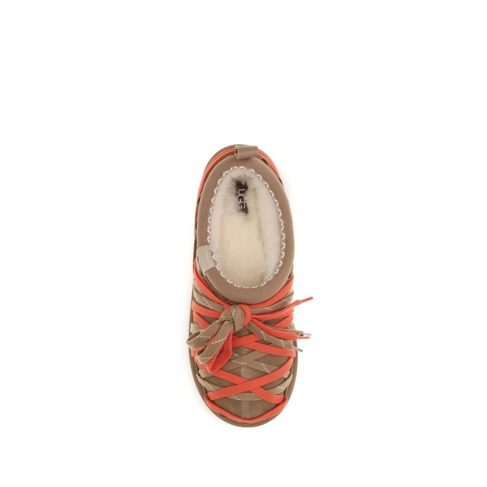 UGG Multicolor Suede Leather Strap-On Sandals UGG