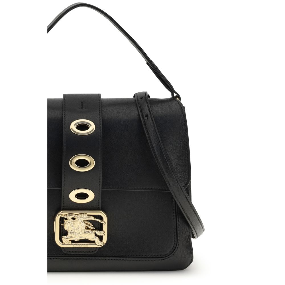 Burberry Black Lamb Ovis Aries Aries Shoulder Bag Burberry