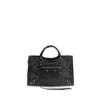 Balenciaga Black Lamb Ovis Aries Shoulder Bag