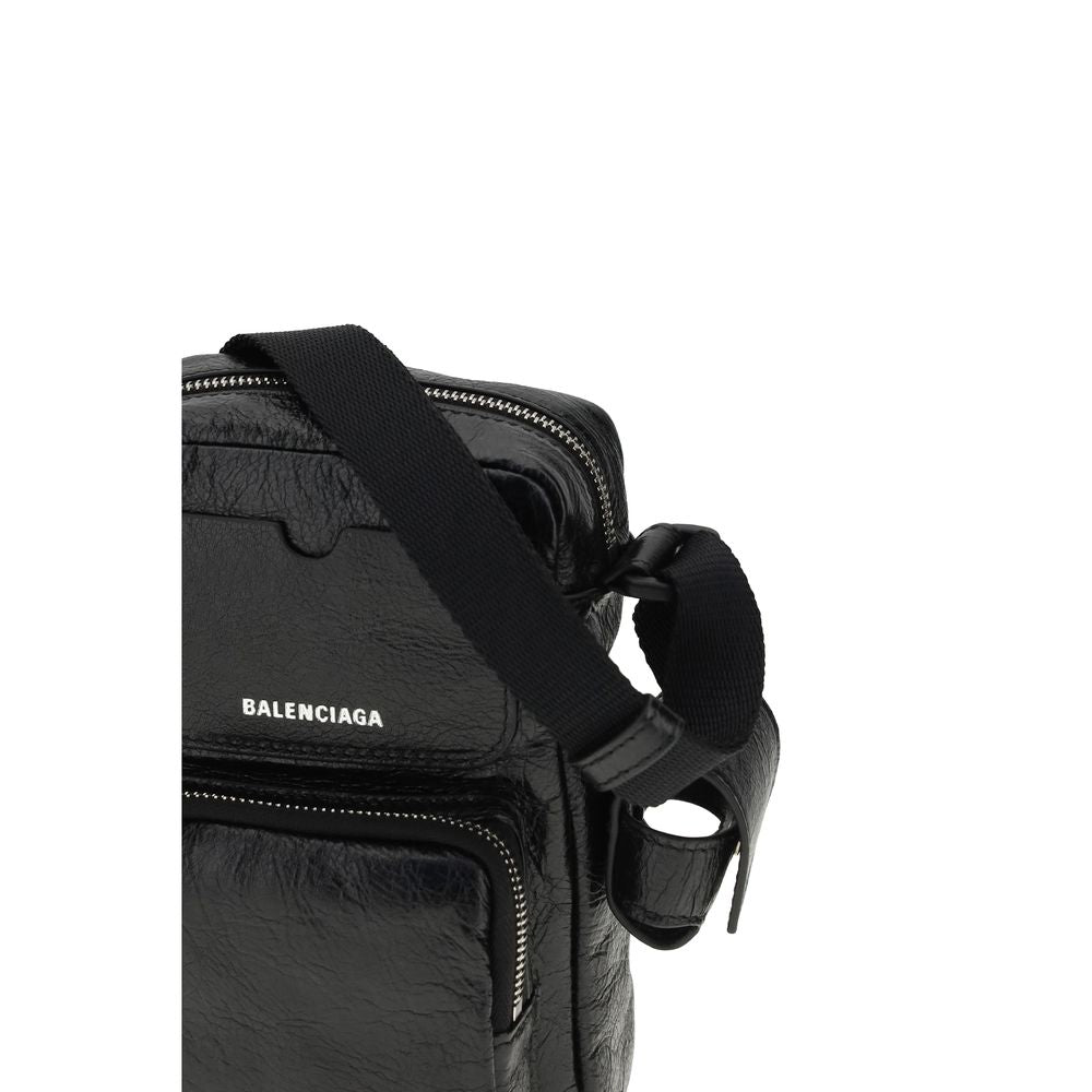 Balenciaga Black Lamb Ovis Aries Aries Shoulder Bag Balenciaga