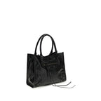 Balenciaga Black Lamb Ovis Aries Shoulder Bag