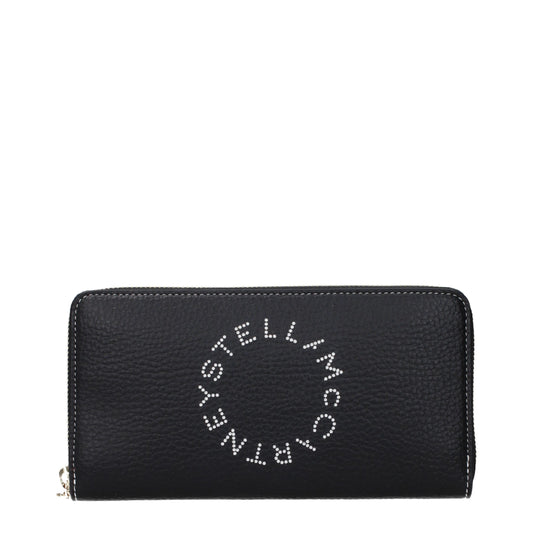 Stella McCartney Black Leather Wallet Stella McCartney