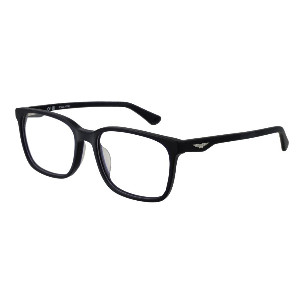 Police Blue Cellulose Acetate Glasses Frames