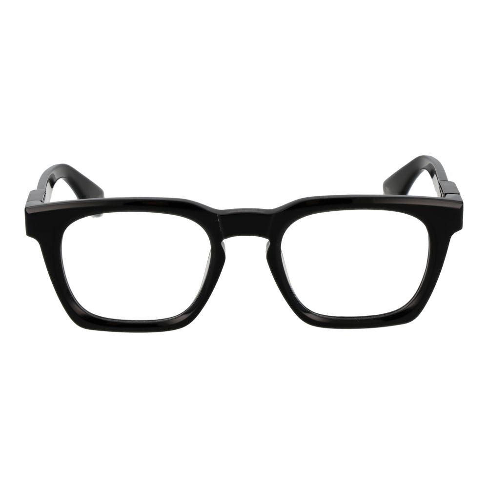 Police Black Cellulose Acetate Glasses Frames Police