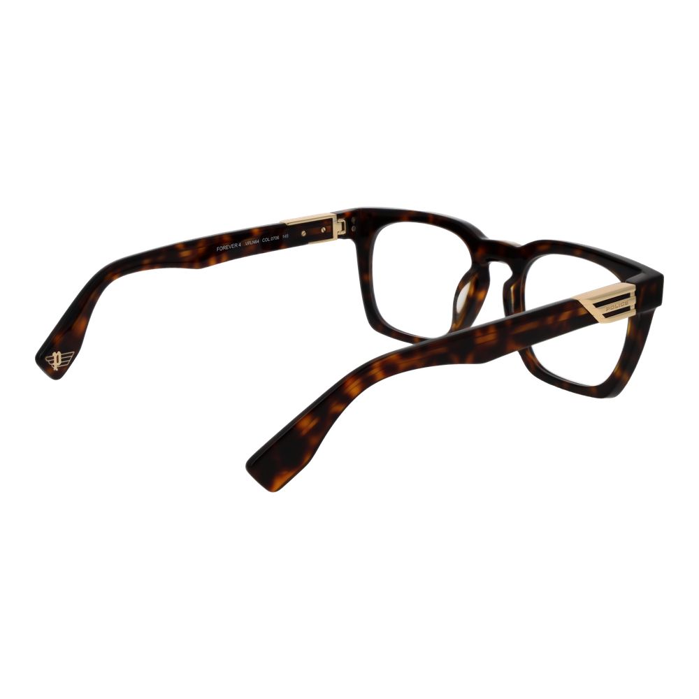 Police Brown Cellulose Acetate Glasses Frames