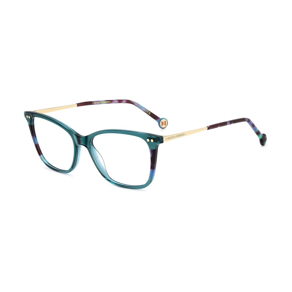 Carolina Herrera Blue Acetate Glasses Frames