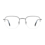 David Beckham Gray Metal Glasses Frames