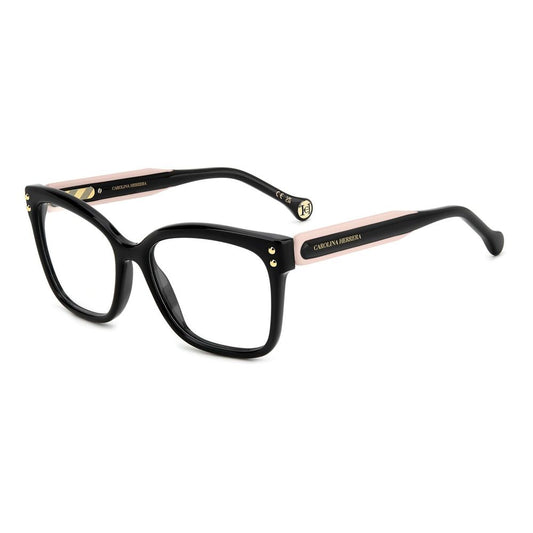 Carolina Herrera Black Acetate Glasses Frames