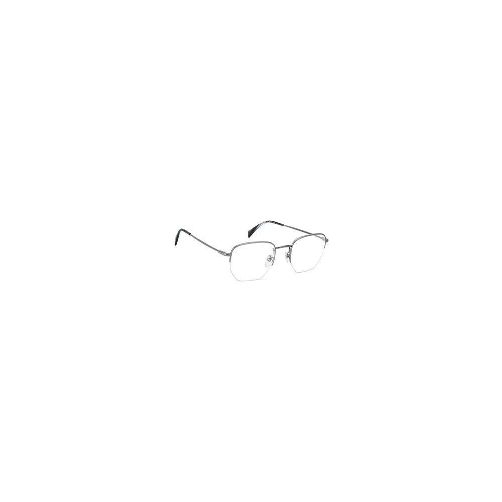 David Beckham Gray Metal Glasses Frames