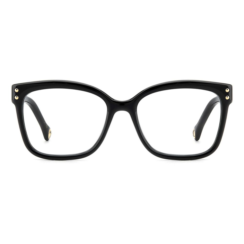 Carolina Herrera Black Acetate Glasses Frames