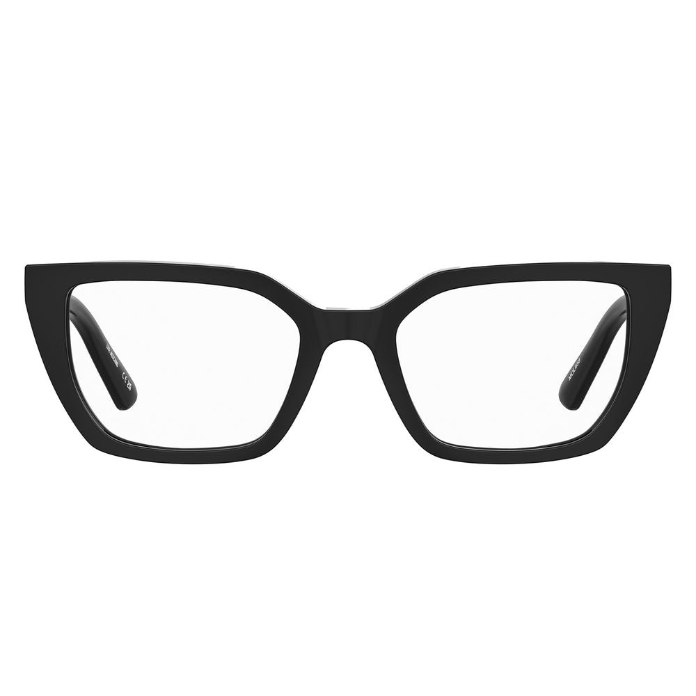 Love Moschino Black Acetate Glasses Frames