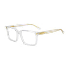 Dsquared² transparent acetate glasses frames with clear design and modern style, featuring sleek, lightweight construction.
