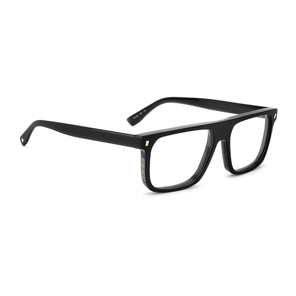 Dsquared² Black Acetate Glasses (Frames) - Eljoys Fashion 