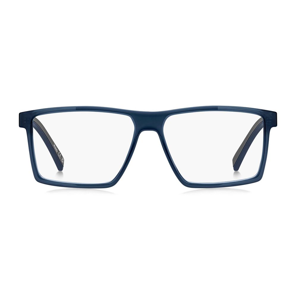 Hugo Boss Blue Plastic Glasses Frames