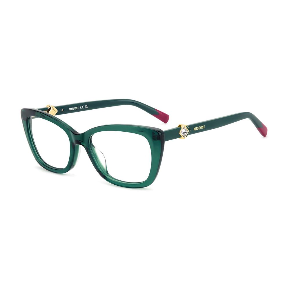 Missoni Turquoise Acetate Glasses Frames