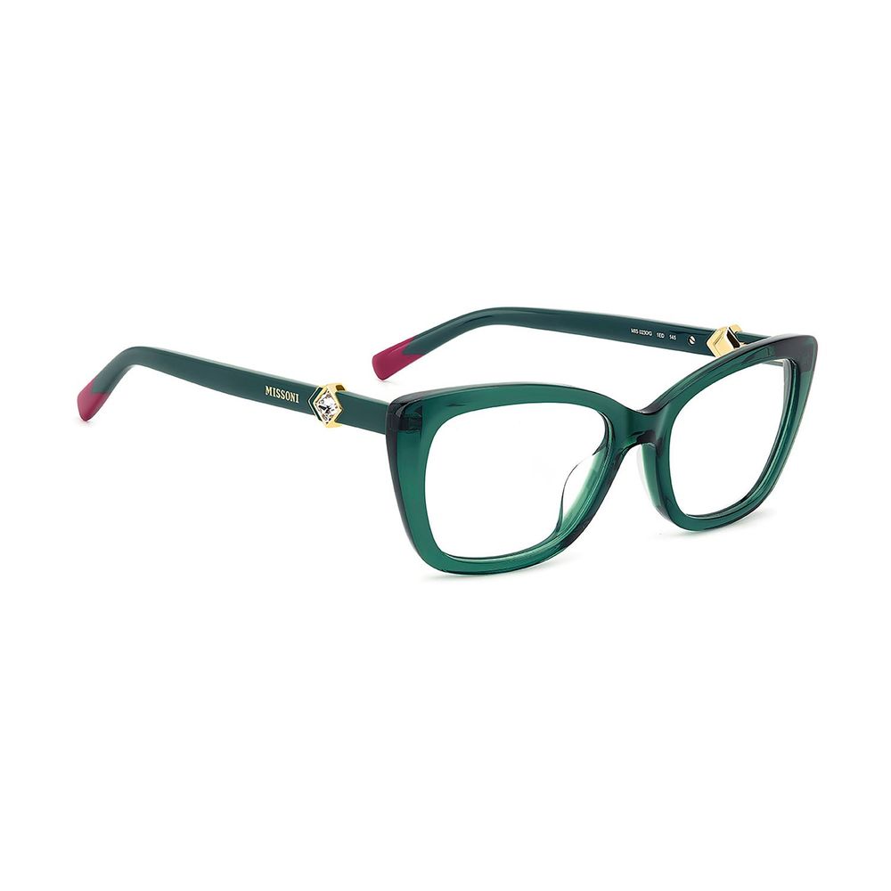 Missoni Turquoise Acetate Glasses Frames