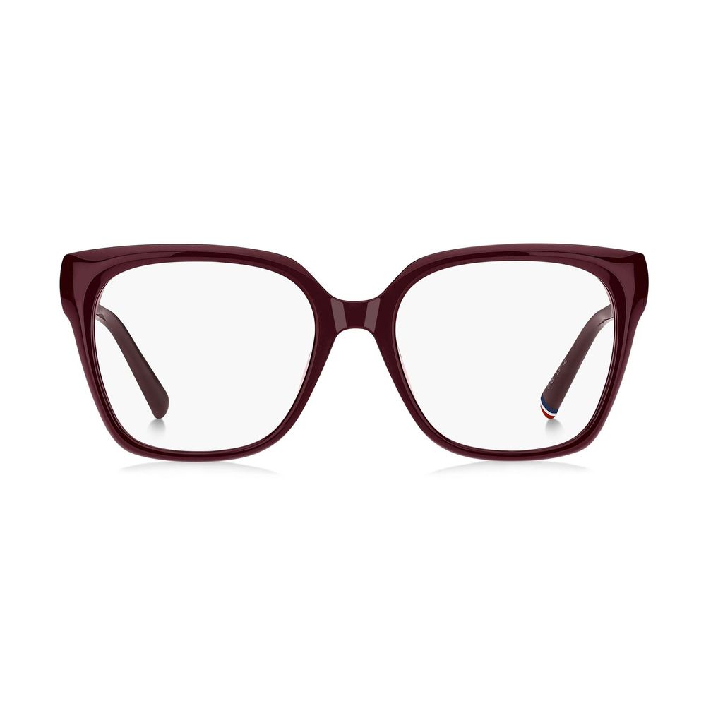 Tommy Hilfiger Burgundy Acetate Glasses Frames Tommy Hilfiger