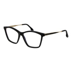 Victoria Beckham Black Metal Glasses Frames
