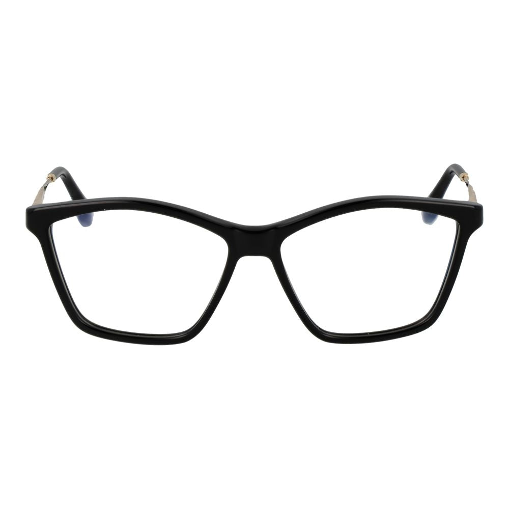 Victoria Beckham Black Metal Glasses Frames